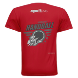 **NEW ITEM**  "Handball" Red Next Level Apparel Crewneck ~ Pro Player Tee (comes w/membership)