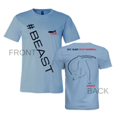 #BEAST "Eat~Sleep~Play~Handball" Pro Player (Baby Blue Tee) w/Membership