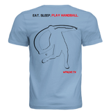 #BEAST "Eat~Sleep~Play~Handball" Pro Player (Baby Blue Tee) w/Membership