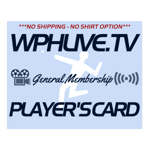 General Membership Renewal or Purchase - (No Shirt ~ No Shipping Fees)