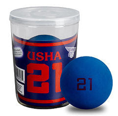 USHA Red 21 Handball - One Ball Can - WPH Live's The Handball Store - 1